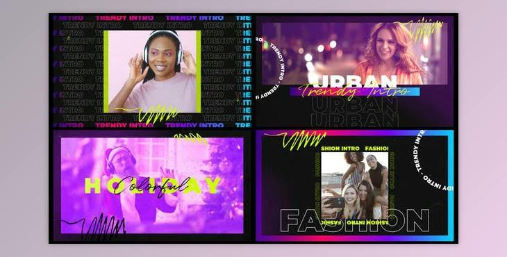 Trendy Urban Intro (Videohive 29599844) - AE Project
