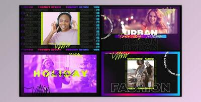 Trendy Urban Intro (Videohive 29599844) - AE Project