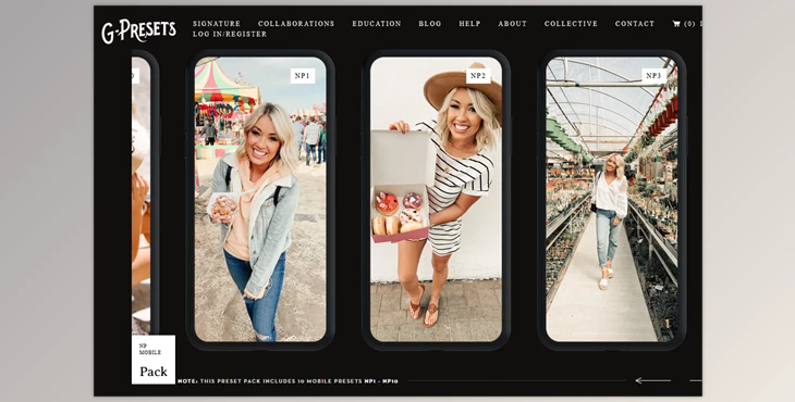G-Presets: NP Mobile Preset Pack