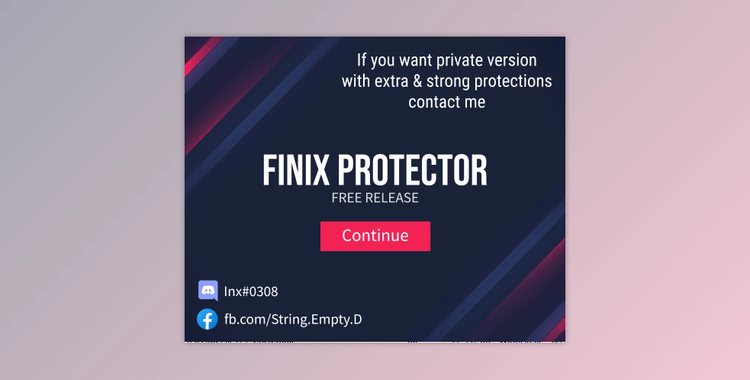 Finix .NET Protector - Best free .net obfuscator