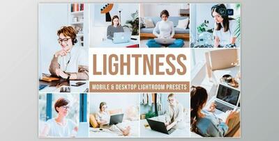 Lightness Mobile and Desktop Lightroom Presets by Laksmita