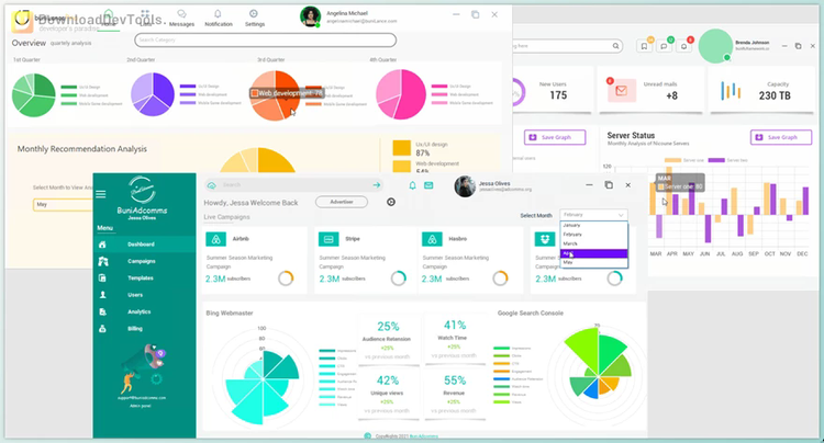 Bunifu Charts WinForms v2.0.0 (05 Jul 2022) + CRACK