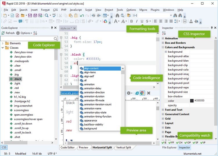 Blumentals Rapid CSS 2025 v18.3.0.267