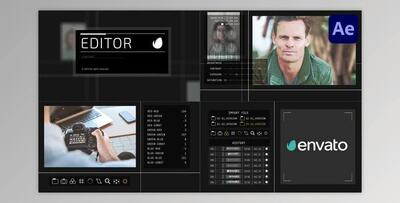 Editor for After Effects (Videohive 45856716) - AE Project