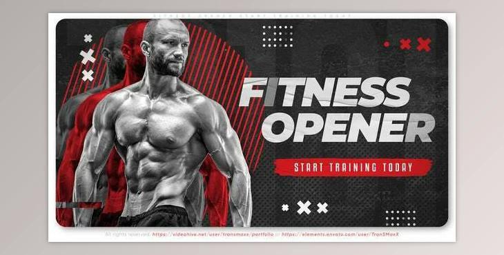 Fitness Opener. Start Training Today (Videohive 34126164) - AE Project