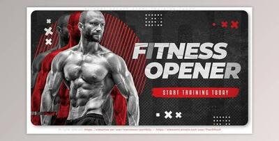 Fitness Opener. Start Training Today (Videohive 34126164) - AE Project