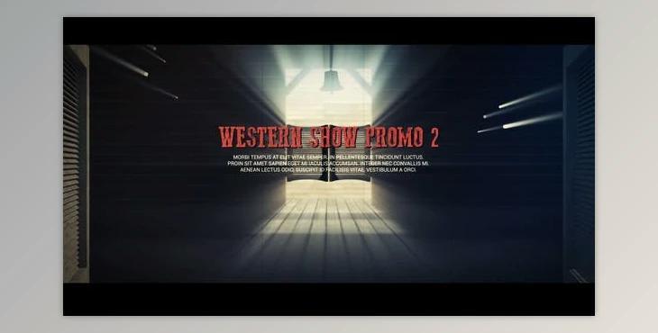 Western Show Promo V2 (Videohive 24132731) - AE Project