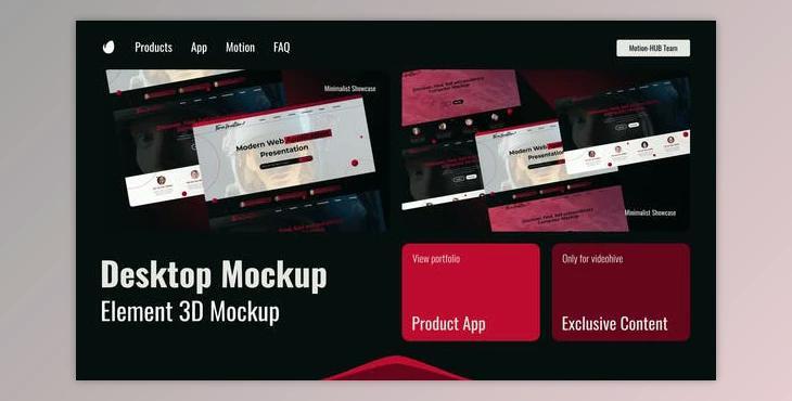 Website Presentation (Videohive 45851209) - AE Project