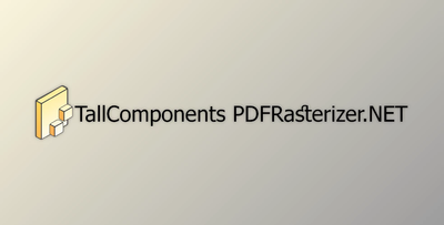 TallComponents PDFRasterizer.NET v4.0.31.0 (23 Sep 2022) + CRACK