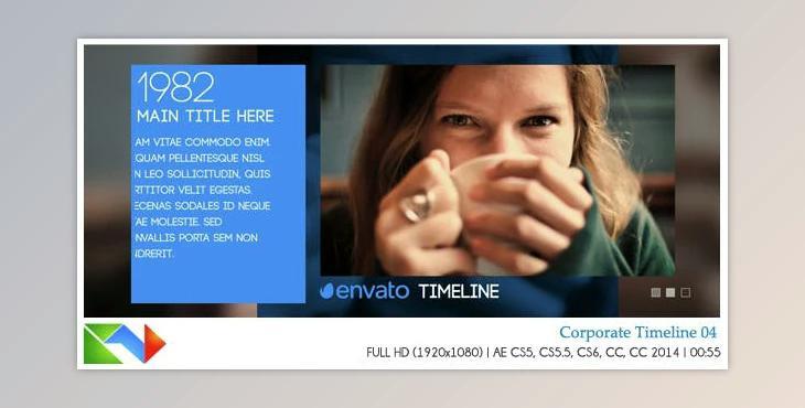 Corporate Timeline 04 (Videohive 15167357) - AE Project