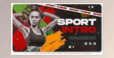 Fitness Blog Intro (Videohive 36771678) - AE Project