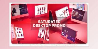 Saturated Desktop Promo (Videohive 51162442) - AE Project