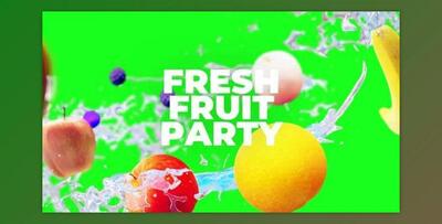 Fresh Fruit Intro (Videohive 43896873) - AE Project