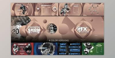 Gfx Tv Sports Show Pack (Videohive 28171736) - AE Project