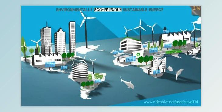 Environmentally Eco-friendly & Sustainable Energy (Videohive 8785082) - AE Project