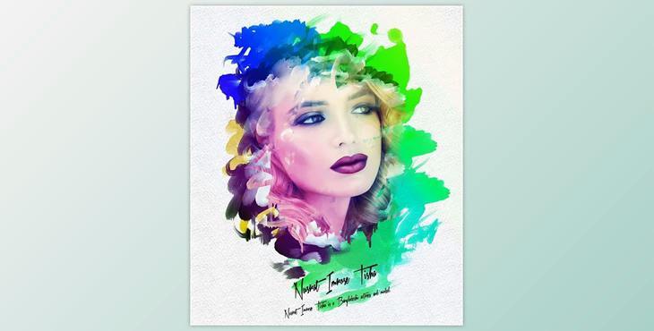 Water Color Awesome Brush Set-1