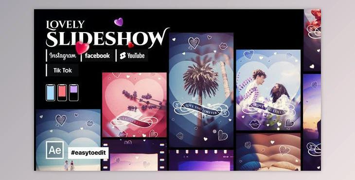 Instagram Stories Lovely Slideshow (Videohive 36182195) - AE Project