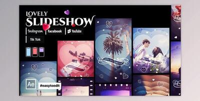 Instagram Stories Lovely Slideshow (Videohive 36182195) - AE Project