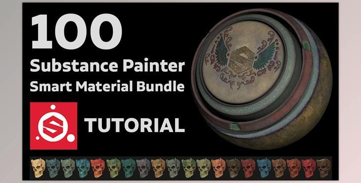 Artstation – 100 Smart Material Bundle