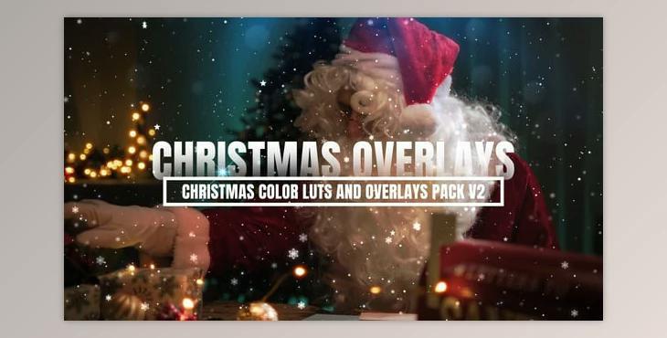 Christmas Color Luts And Overlays Pack V2 (Videohive 55698731) - AE Project