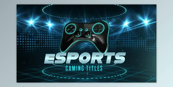 eSports Gaming Title (Videohive 54290043)