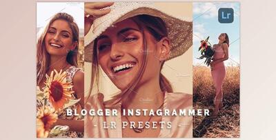 Blogger Instagrammer – Lr Presets CreativeMarket-5176874 (DNG, XMP, LRTEMPLATE) Mob and Desk