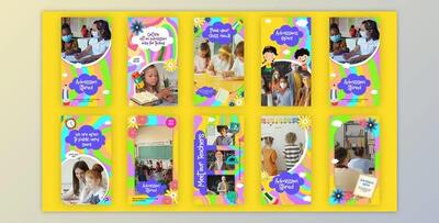 Kids School Instagram Story (Videohive 36746033) - AE Project