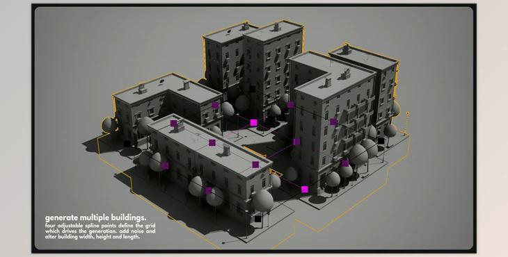 Unreal engine - Building Generator v5.0