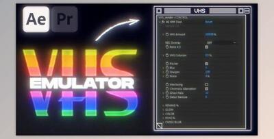 Gumroad - Animafx VHS Emulator for AE and Premiere Pro