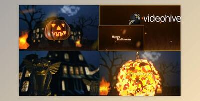 Halloween Logo (Videohive 5821595) - AE Project