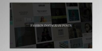Fashion Instagram Posts (Videohive 38496537) - AE Project