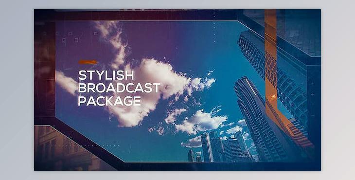 Stylish Broadcast Package (Videohive 13498438) - AE Project