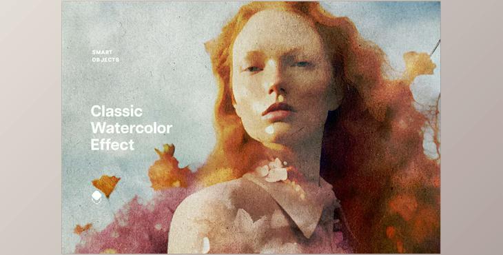 Classic Watercolor Photo Effect - 92034629