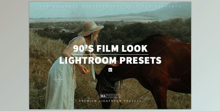 10 90’S FILM Lightroom Presets CreativeMarket - 7057691