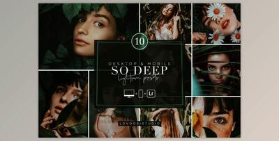 SO DEEP – Lightroom Presets By Lovoos Studio (Mob, Desk)
