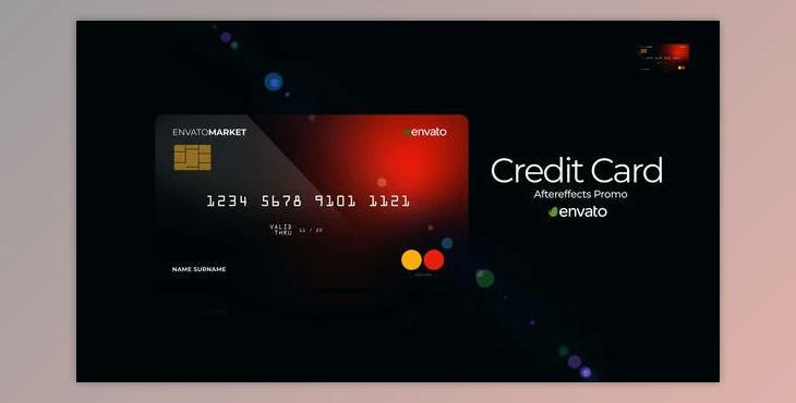 Credit Card Promo (Videohive 36503322) - AE Project