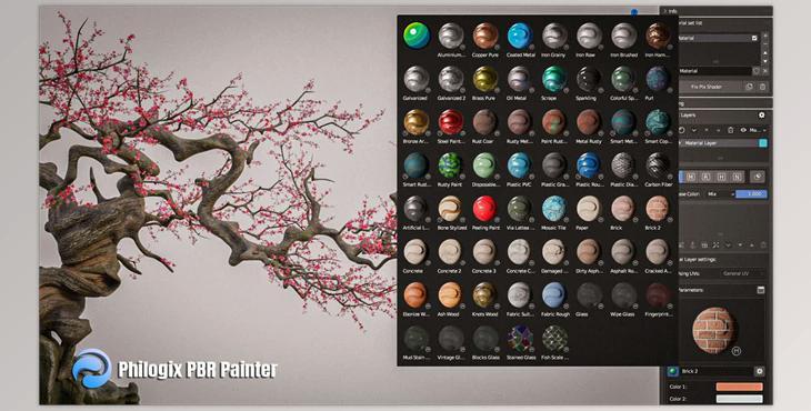 Blender - Philogix Pbr Painter – Pro v4.2.3