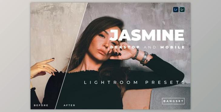 Jasmine Desktop and Mobile Lightroom Preset by Bangset