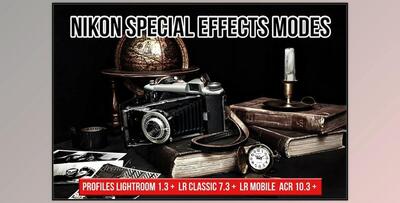 Nikon Special Effects Modes profiles CreativeMarket-5726966 (XMP)