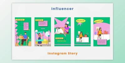 Influencer Instagram Story (Videohive 44334804) - AE Project