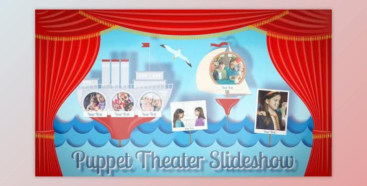 Puppet Theater Slideshow (Videohive 39651637) - AE Project