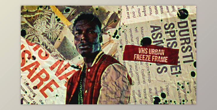 VHS Urban Freeze Frame (Videohive 35972327) - AE Project