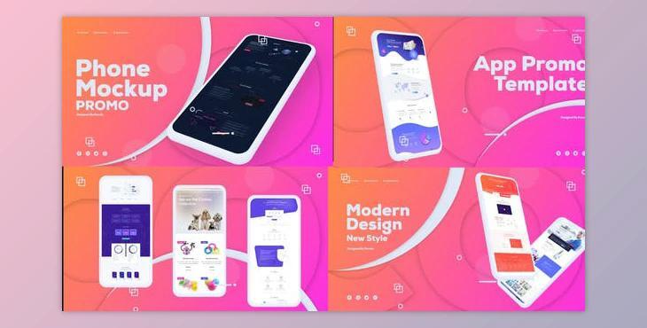 Colorful App Promo (Videohive 51829194) - AE Project