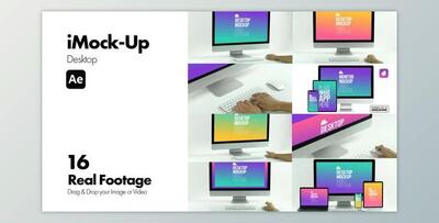 iMock-Up Desktop for After Effects (Videohive 44762458) - AE Project