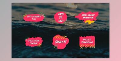 Cute Scribble Pack (Videohive 33573563)