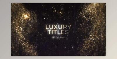 Luxury Awards Titles (Videohive 40245405) - AE Project