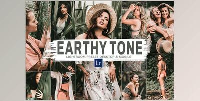 10 Earthy Tone Mobile & Lightroom CreativeMarket-5909190 (LRTEMPLATE, DNG, XMP)