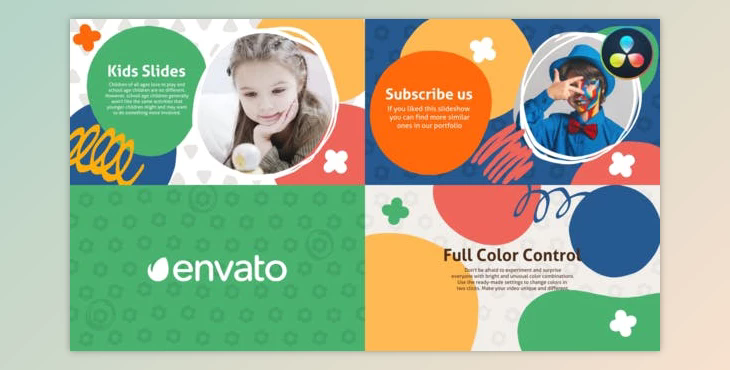 Kids Scenes for DaVinci Resolve (Videohive 47382256)