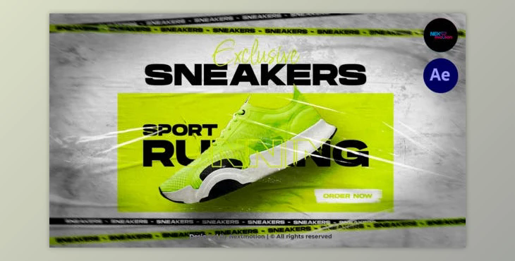 Sneakers Promo (Videohive 38511976) - AE Project