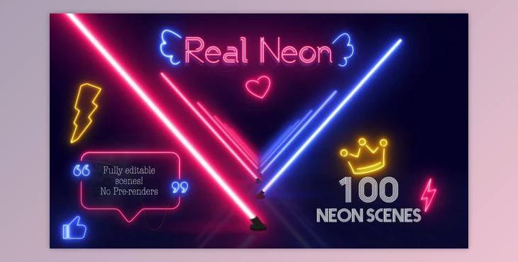 Real Neon (Videohive 37139796) - AE Project